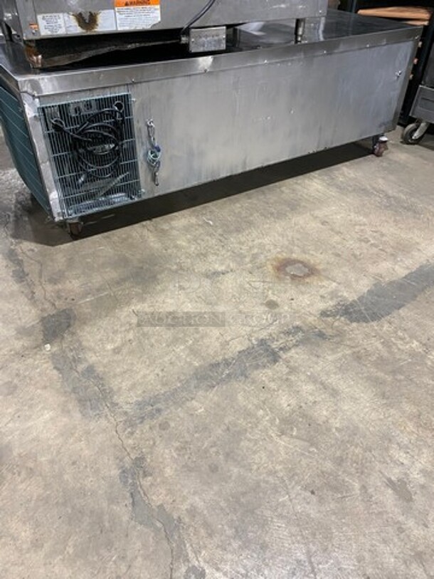 Leader Commercial Refrigerated Chef Base! With 4 Drawer Storage Space! All Stainless Steel! On Casters! - Image 3 of 6