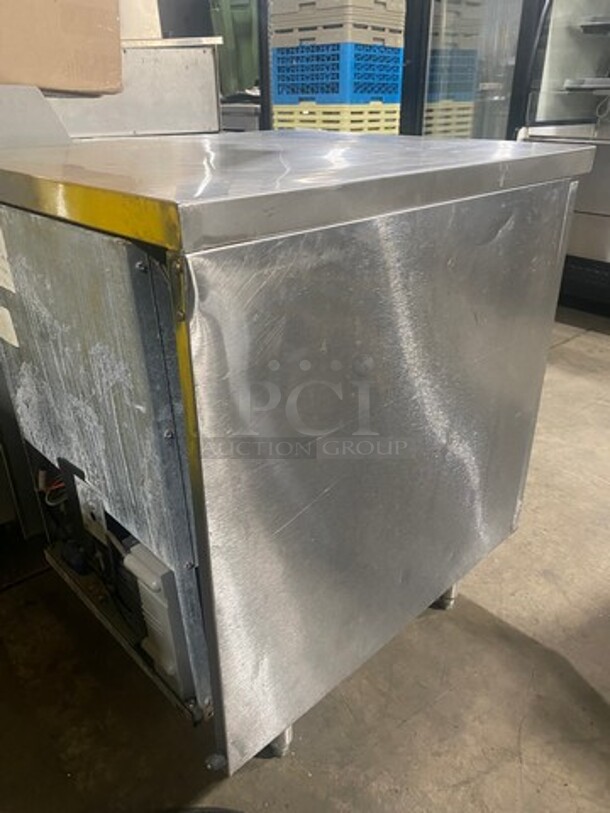 Randell Commercial Single Door Refrigerated Lowboy/ Worktop Freezer! With Poly Coated Racks! Solid Stainless Steel! Model: 9404F7 SN: T425241 115V 60HZ 1 Phase - Image 4 of 10