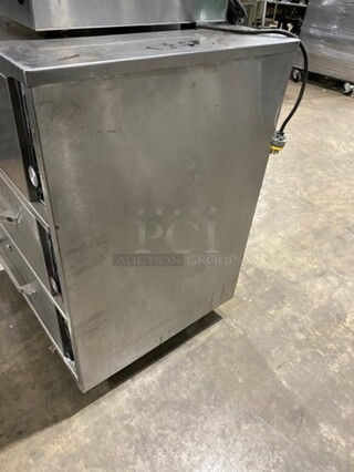 HATCO Commercial Countertop Electric Powered 3 Drawer Warmer! Solid Stainless Steel! On Casters!