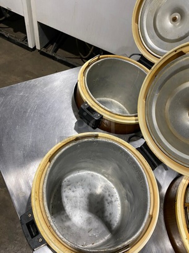 FAB! Amko Commercial Rice Warmer/ Holder Station! On Custom Made Equipment Stand! All Stainless Steel! On Legs! Model: SEJ21000 SN: AW211118 120V - Image 7 of 10