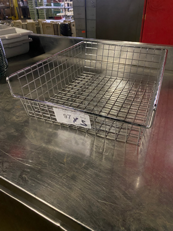 Metal Wire Baskets! 5x Your Bid! - Image 2 of 6