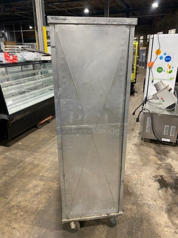 Commercial Single Door Enclosed Pan Rack! Solid Stainless Steel! On Casters! - Image 3 of 6