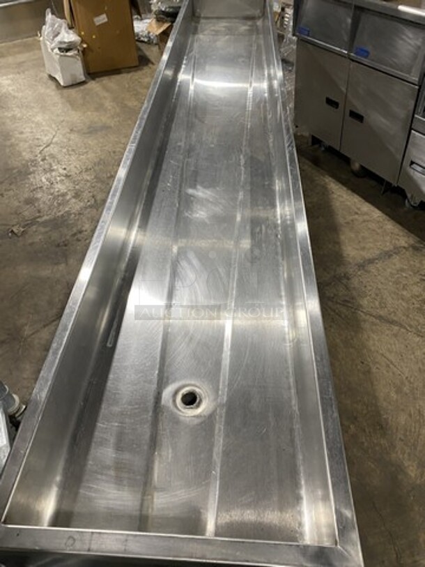 All Stainless Steel Insulated Ice Bin/Display Bin! On Casters!  - Image 5 of 6