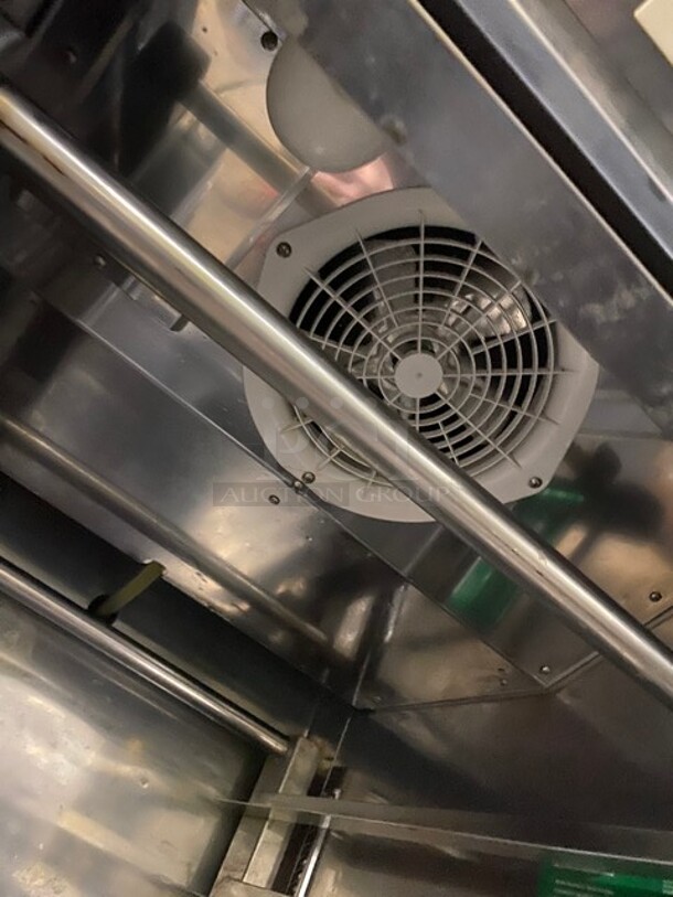 Turbo Air Commercial Single Door Reach In Cooler! All Stainless Steel! Model: MSR23NM SN: NR23809001! 110/120V 60HZ 1 Phase! On Casters! - Image 6 of 9