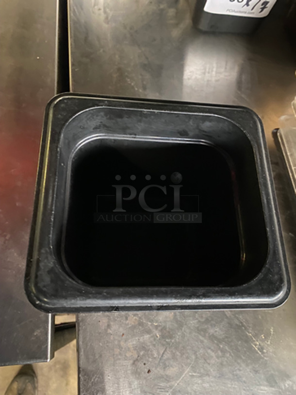 Cambro Black Poly Food Pans! 17x Your Bid! - Image 4 of 6