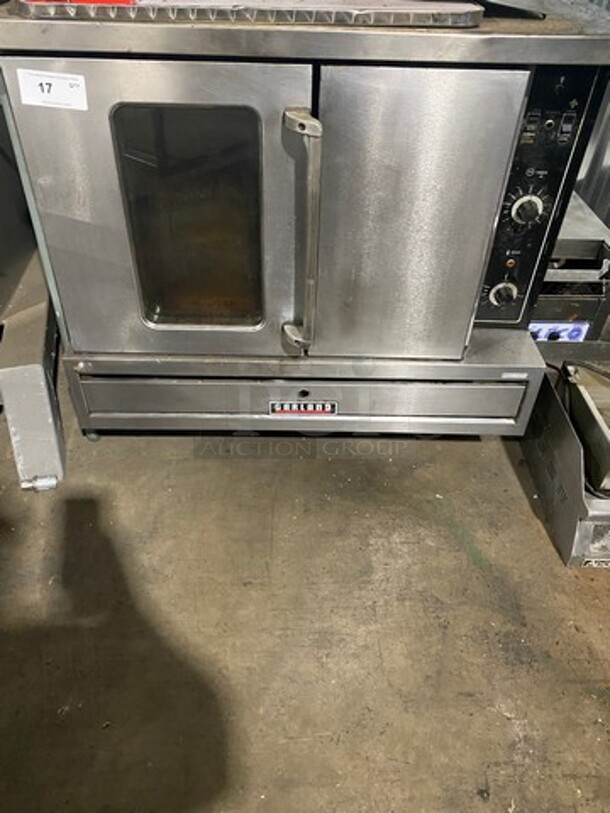 Garland Commercial Gas-Powered Convection Oven! With View Through Door! Metal Oven Racks! All Stainless Steel!