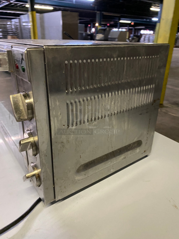 Waring Commercial Countertop Half Size Convection Oven! With Metal Oven Racks! With View Through Door! All Stainless Steel! Model: WCO500X 120V 60HZ - Image 2 of 8