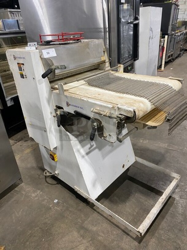 Bloemhof Commercial Dough Sheeter/Molder! On Casters! WORKING WHEN REMOVED! Model: 860L1 SN: 111791 220V 60HZ 1 Phase - Image 2 of 9