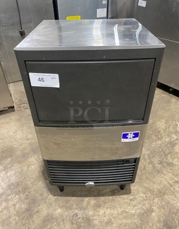 Manitowoc Commercial Undercounter Ice Maker Machine! All Stainless Steel! On Legs! Model: UDE0065A161B SN: 310468994 115V 60HZ 1 Phase - Image 1 of 7