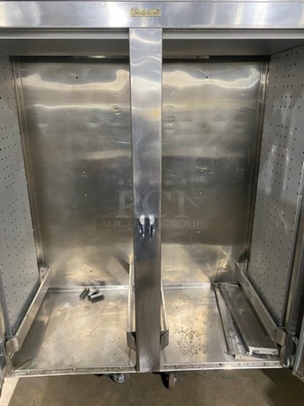 Traulsen Commercial 2 Door Roll In Rack Dough Retarder Cooler! All Stainless Steel! RACK NOT INCLUDED!  - Image 4 of 8