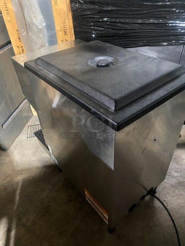 Manitowoc Commercial Countertop Ice Dispenser! Stainless Steel! MODEL M45 SN:650124188  - Image 4 of 10