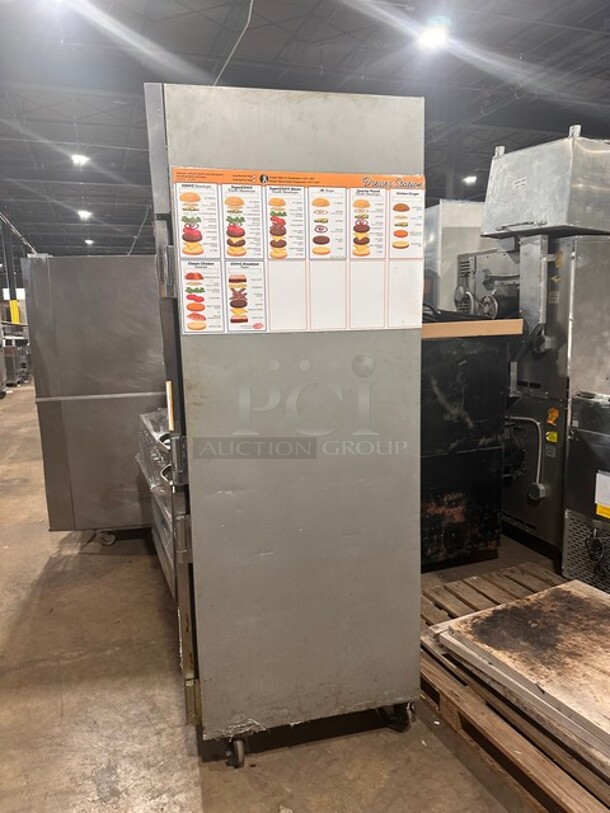 Beverage Air 18 Horizon Series 26" Solid Half Door Reach-In Freezer! MODEL HF1-1HS-DEF SN: 12202654  - Image 3 of 9