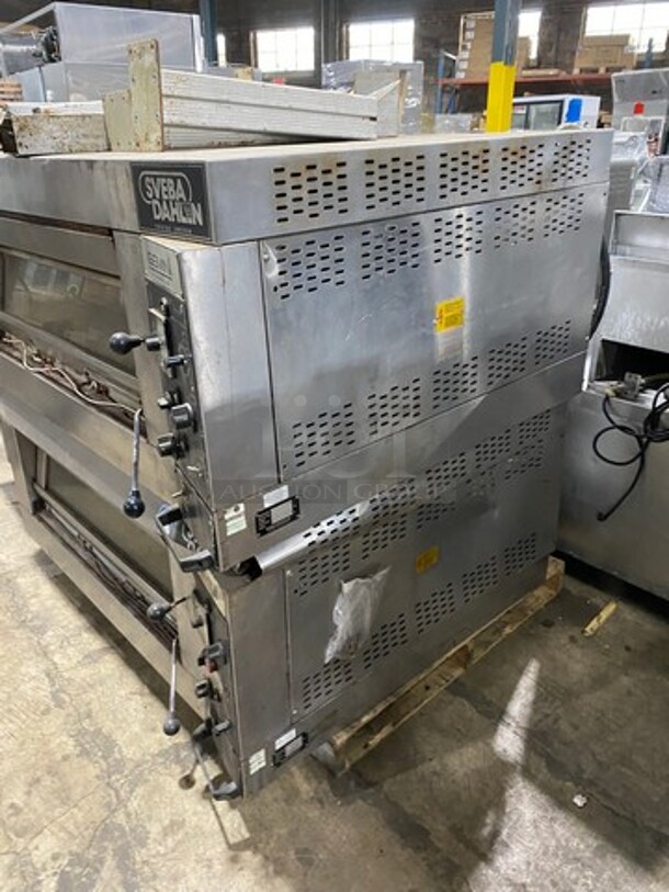 Sveba Dahlin Electric Powered Double Deck Baking/ Pizza Oven! All Stainless Steel! 2x Your Bid Makes One Unit! Model: DC12DD SN: 164156019619 208/230V - Image 3 of 11