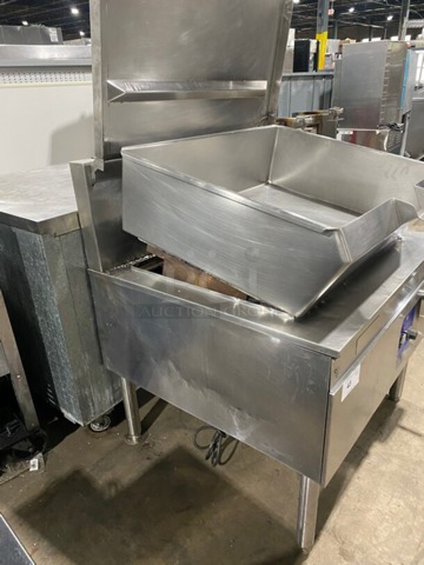 Cleveland Tilt Skillet/Braising Pan! All Stainless Steel! On Legs! - Image 2 of 6
