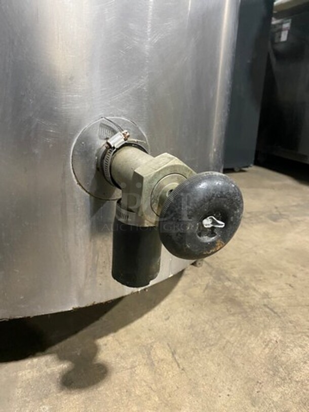 Groen Commercial Electric Powered Soup Kettle! All Stainless Steel! On Legs! Model: EE40 SN: 342D 208V 3 Phase - Image 8 of 11
