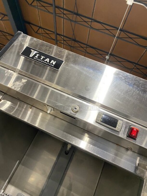 Titan Commercial Single Door Reach In Freezer! All Stainless Steel! Model: XTF23BM SN: ST1819712XTF23BM0011 115V - Image 7 of 9