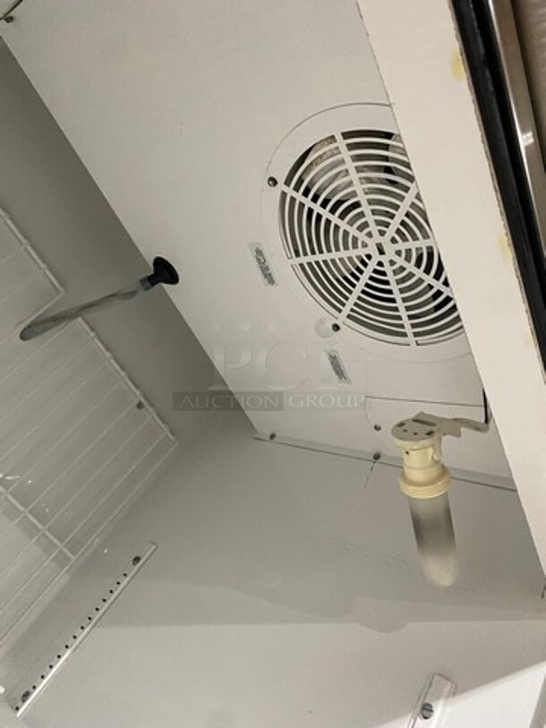 TRUE ENERGY STAR Stainless Steel Commercial Single Door Reach In Freezer w/ Poly Coated Racks on Commercial Casters. Model T-23F! 115 Volts/60Hz/1 Phase. - Image 6 of 9
