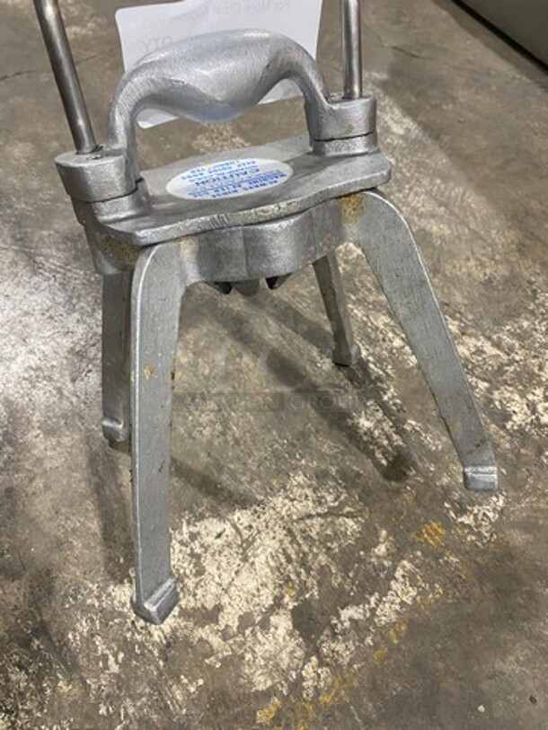 Commercial Countertop Manual Vegetable/Fruit Slicer/Cutter! All Stainless Steel! - Image 3 of 4