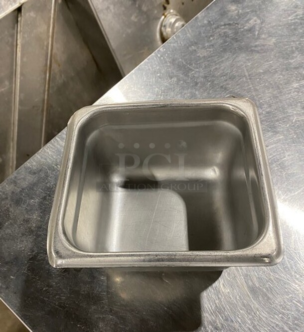 Winco Commercial Steam Table/ Prep Table Food Pans! All Stainless Steel! 4x Your Bid! - Image 3 of 4