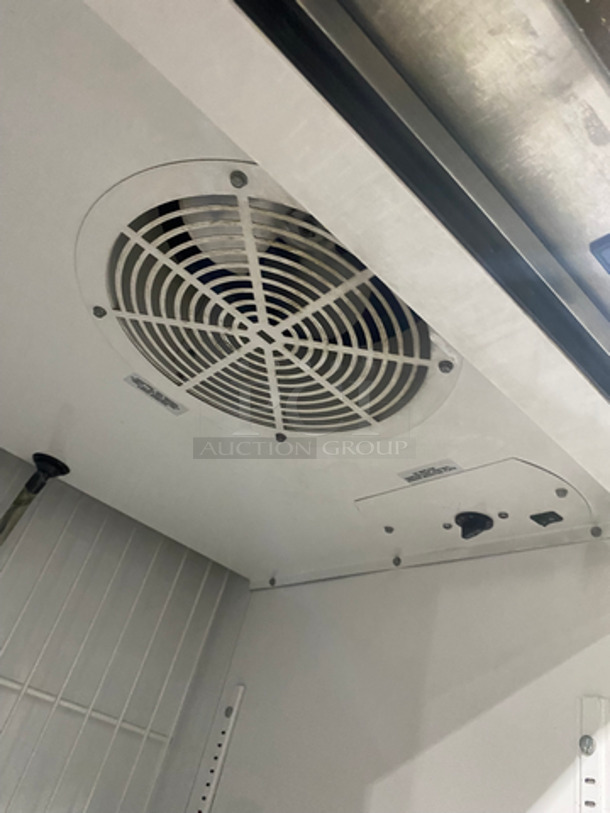 True Commercial Single Door Reach In Freezer! With View Through Door! With Poly Coated Racks! Stainless Steel Body! On Casters! Not Tested! Model: T23FG SN: 6903285 115V 60HZ 1 Phase - Image 6 of 9