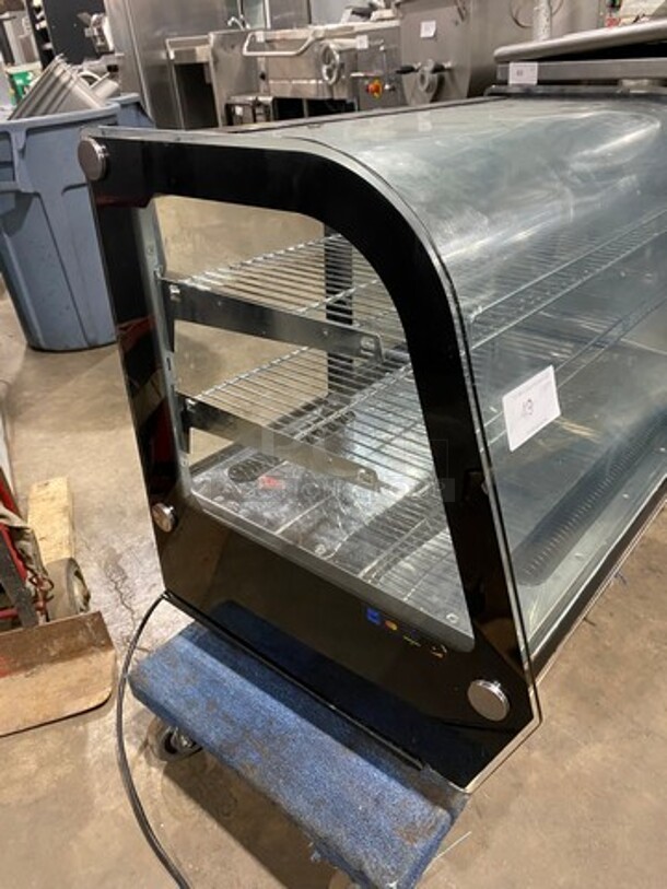 Omcan Commercial Countertop Refrigerated Display Case! WORKING WHEN REMOVED! Model: RSCN0160 SN: 2715742830124037 110V - Image 2 of 9