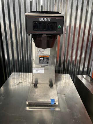 Bunn Stainless Steel Commercial Countertop Coffee Machine! MODEL CW15-APS 120V 1PH