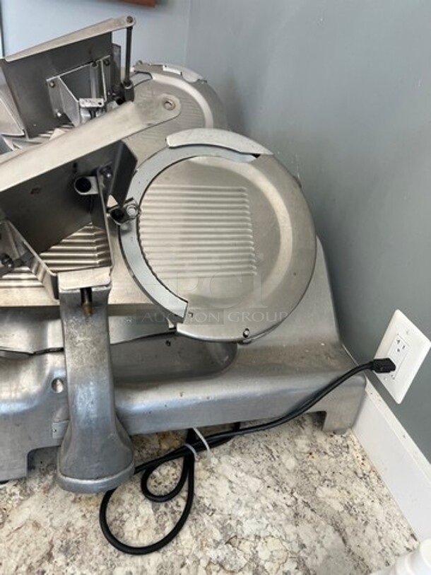 Berkel Commercial Countertop Deli/ Meat Slicer! All Stainless Steel! WORKING WHEN REMOVED! - Image 3 of 7