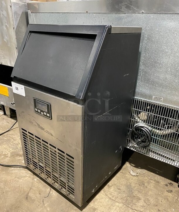 Antarctic Star Stainless Steel Commercial Undercounter Self Contained Ice Machine! MODEL HZB-45 SN; 2107000410 115 Volts, 1 Phase - Image 2 of 9