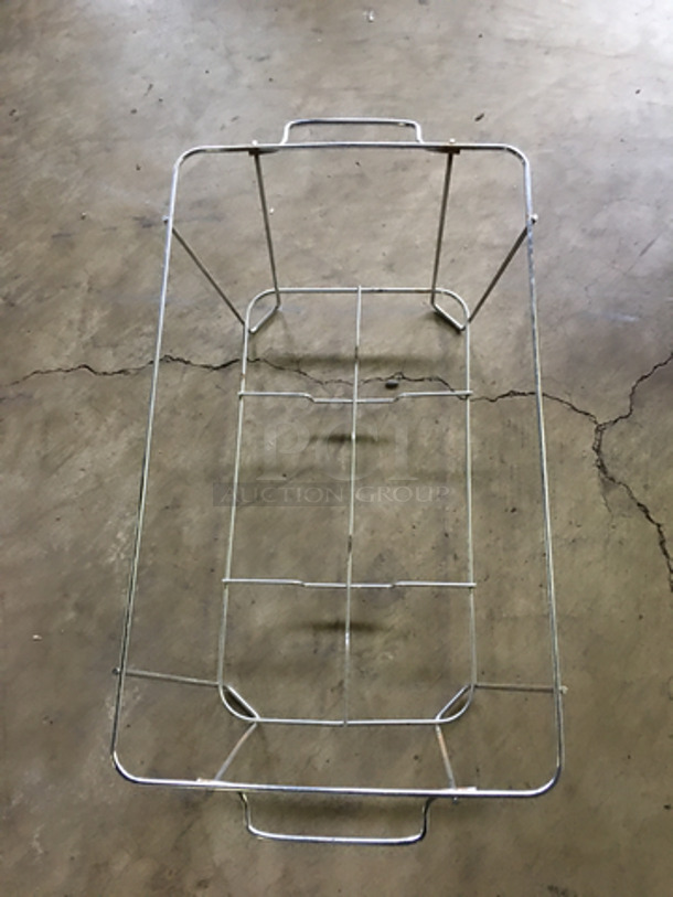 ALL ONE MONEY! Chafing Wire Stands For Full Size Foil Pans! - Image 3 of 4