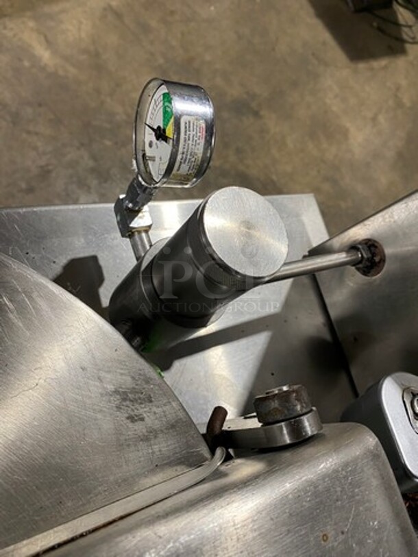 WOW! BKI Commercial Electric Powered Pressure Fryer! All Stainless Steel! On Casters! Model: LPFF SN: 2326 208V 60HZ 3 Phase - Image 9 of 11