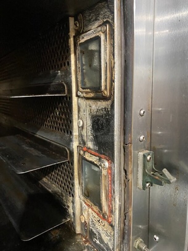 Mono Commercial Double Deck Convection Oven! With View Through Doors! All Stainless Steel! On Casters! - Image 9 of 11