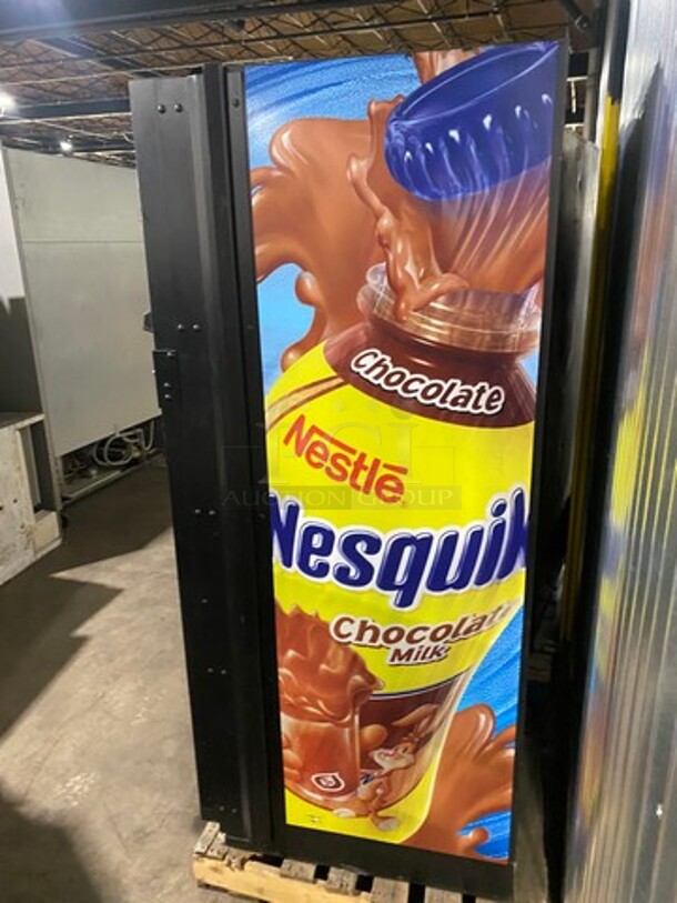 Royal Vendors Commercial Drink Vending Machine! 10 Drink Selections! With Bill And Coin Acceptor! Suitable For Indoor And Outdoor Use! Model: RVCDE65010 SN: 200333FA00092 115V 60HZ 1 Phase - Image 2 of 9