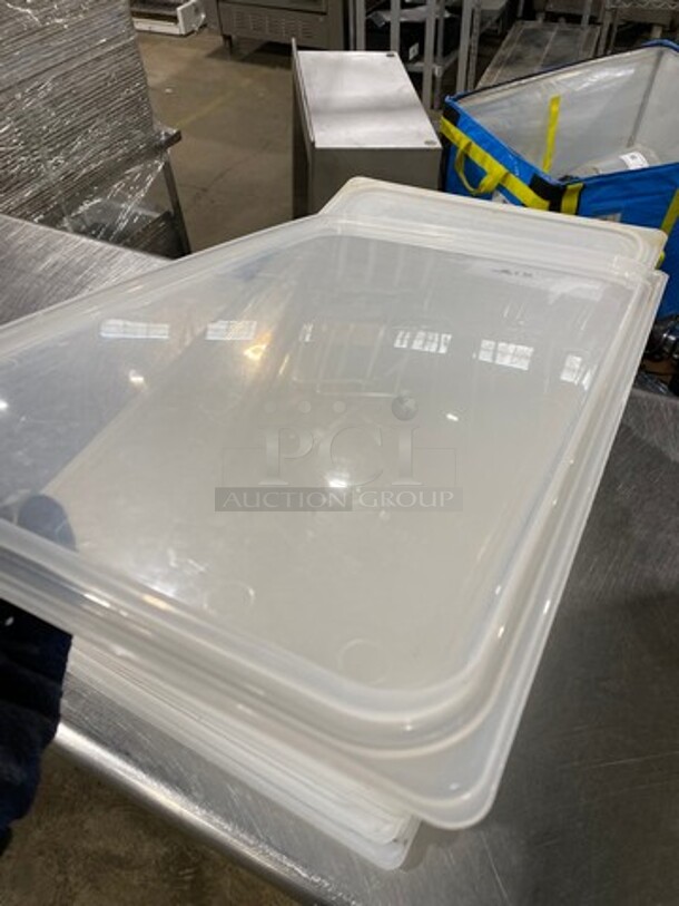 ALL ONE MONEY! Cambro Clear Poly Food Container Lids! - Image 3 of 4