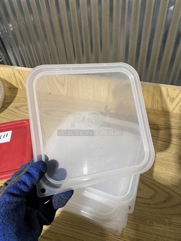 Plastic Food Pan Covers! 11 X Your Bid! - Image 5 of 8