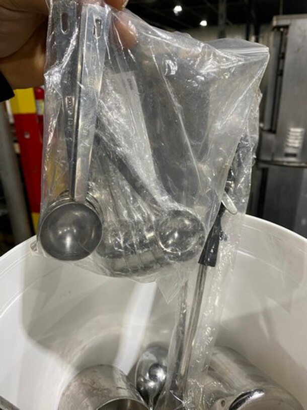 ALL ONE MONEY! MISCELLANEOUS ITEMS! Includes Ladles, Coffee Scoops, Milk Frothing Pitchers And More! - Image 10 of 12