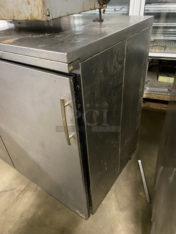 Perlick Commercial 2 Door Bar Back Cooler! Solid Stainless Steel! NOT TESTED! Model: BS60 SN: 654035 115V 60HZ 1 Phase - Image 2 of 7