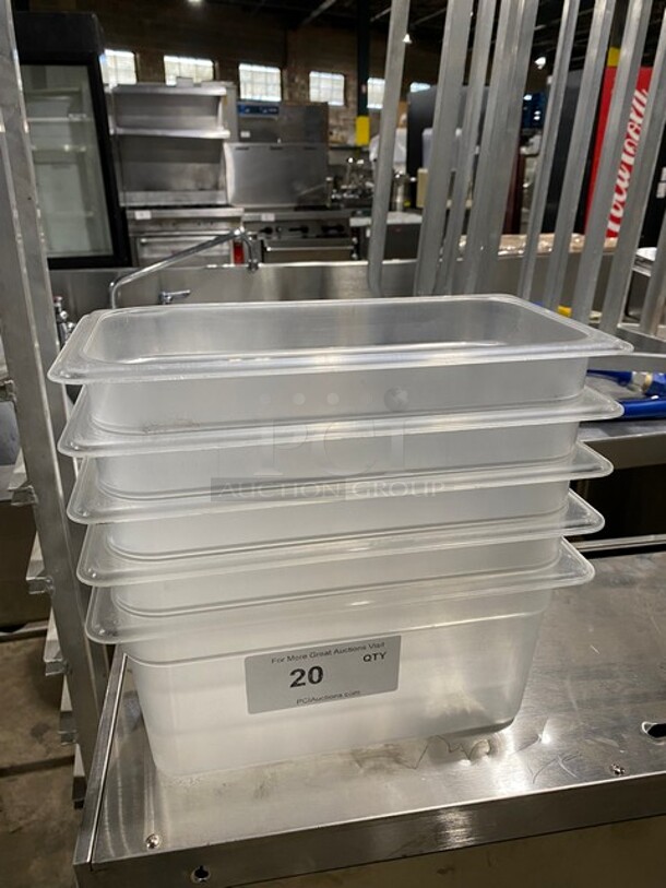 Cambro Clear Poly Food Pans!  - Image 1 of 5