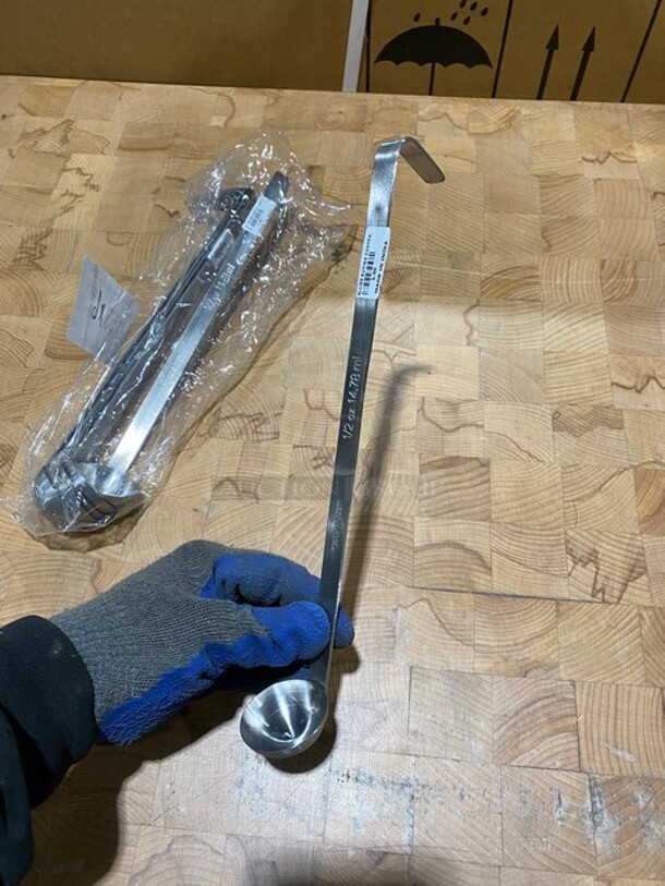 NEW! Stainless Steel 1/2oz Soup Ladle! 6x Your Bid! - Image 2 of 7