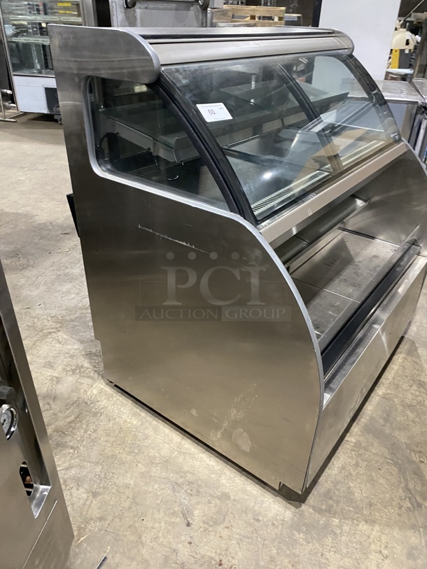 WOW! CSC All Stainless Steel Commercial Refrigerated Open/Display Case! MODEL: SBBR/DG45250-S4 SN:2057667 120V 1Ph! Remote Compressor/No Compressor!  - Image 2 of 7