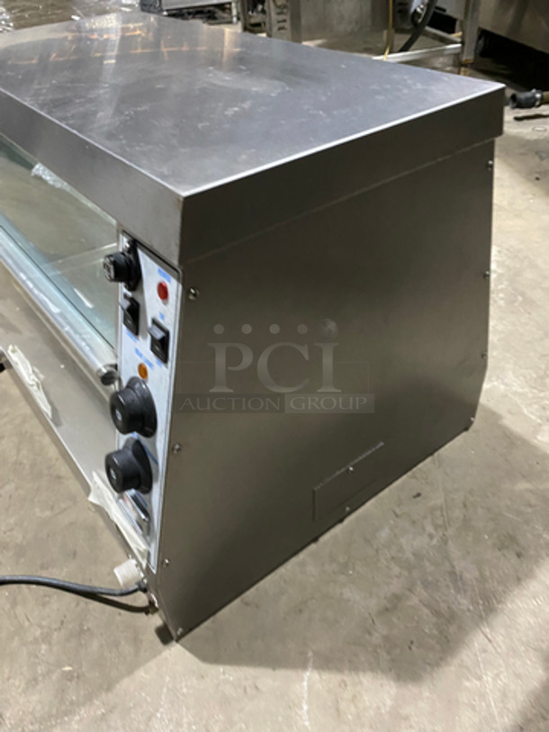 Commercial Countertop Heated Food Display Case! Front And Back Access Doors! Stainless Steel Body! - Image 4 of 9