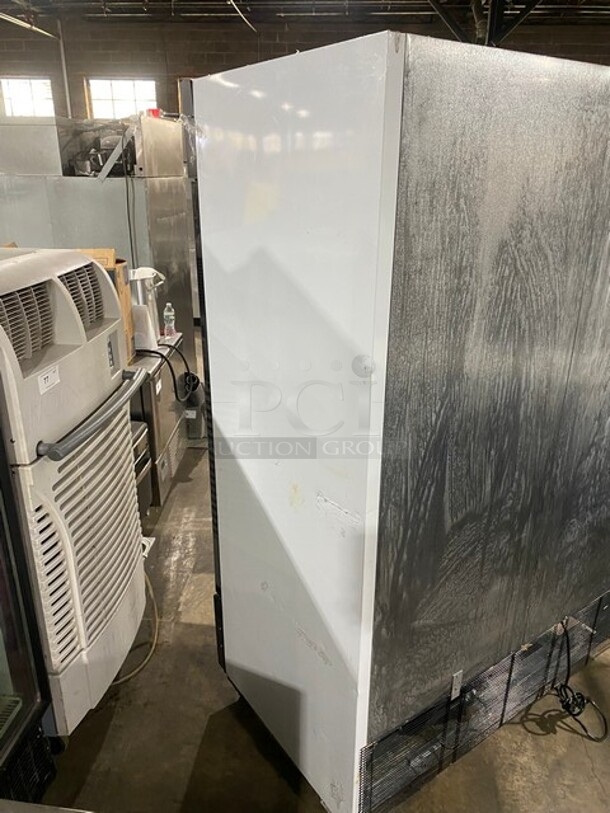 Blue Air Commercial Double Glass Door Reach In Freezer Merchandiser! With Poly Coated Racks! On Casters! 115V 1 Phase! Model: BKGF49 SN: KGF49W-R06-0038! - Image 4 of 8