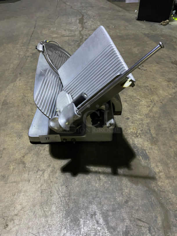 Hobart Commercial 12 Inch Blade Countertop Meat/Deli Slicer! All Stainless Steel! 115V 1 Phase!