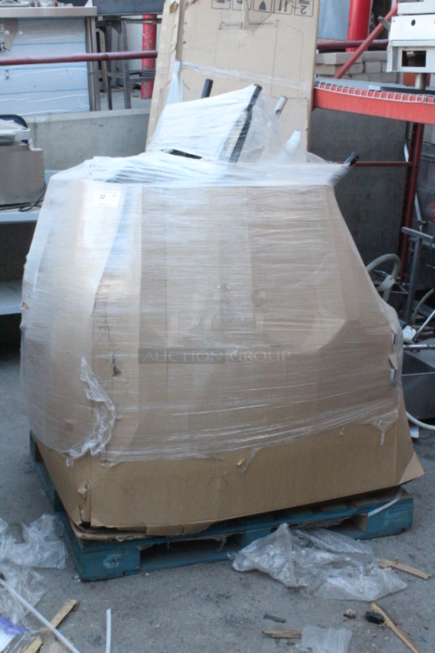 BRAND NEW SCRATCH AND DENT! Pallet of Misc. Chairs, Parts, Equipment - Image 1 of 3