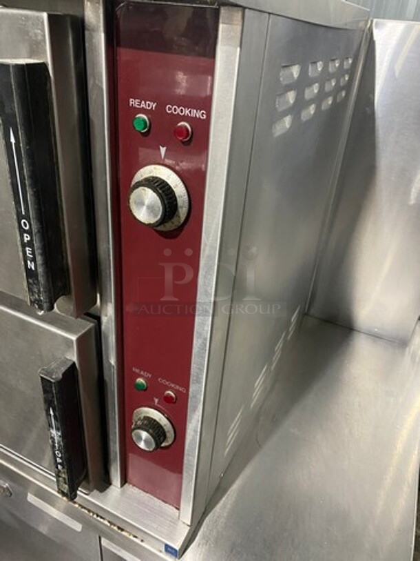 Southbend Commercial Natural Gas Powered Double Deck Convection Steamer! All Stainless Steel! Model GCX2S36 Serial 903583KK0895! 115V 1Phase! On Legs! GOES WELL WITH LOT #46!!! - Image 11 of 11