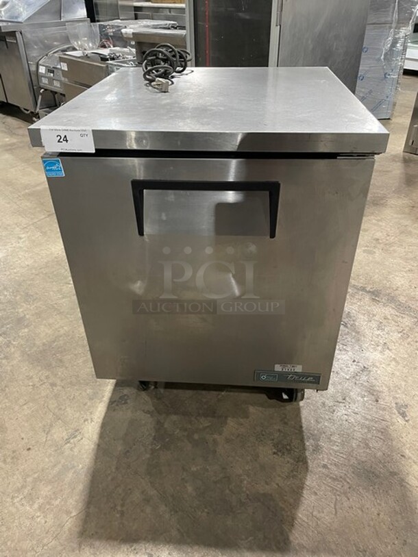 True Commercial One Door Lowboy//Worktop Freezer! All Stainless Steel! Model TUC27FHC Serial 9722430! 115V 1Phase! - Image 1 of 7