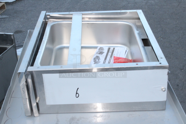 BRAND NEW SCRATCH & DENT! Regency 20" x 15" x 5" Drawer with Stainless Steel Front. 2x Your BId.  - Image 4 of 11