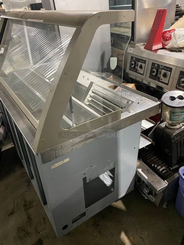 Duke Commercial Sandwich Prep Line Unit! With Slanted Front Glass! All Stainless Steel! On Legs! Model: SUBCPTC60M SN: 12102062 120V 60HZ 1 Phase - Image 2 of 6