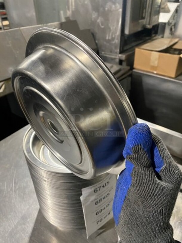 Vollrath Stainless Steel Food Covers!  15 X Your Bid! - Image 3 of 7