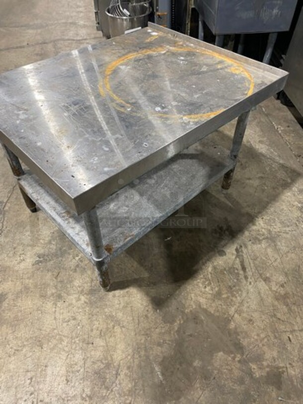 All Stainless Steel Commercial table With Under Shelf! - Image 3 of 7