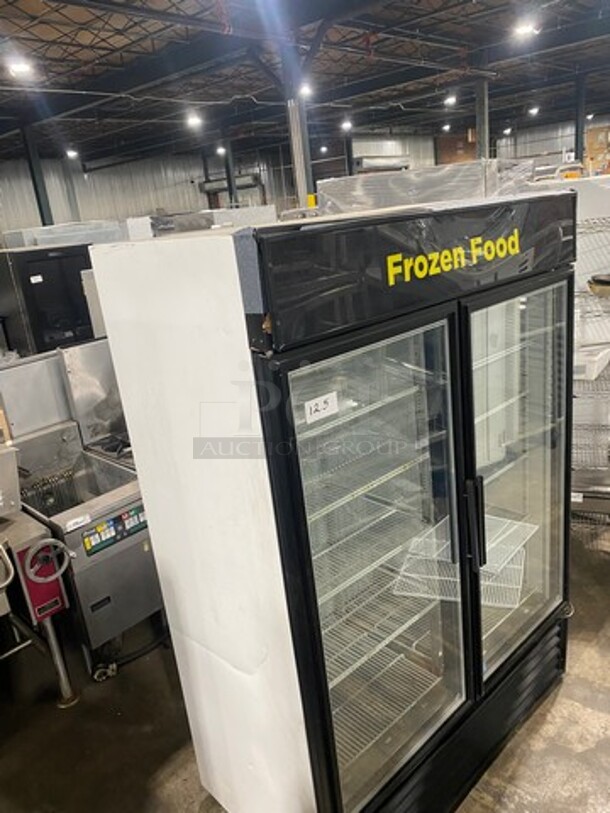 True 2 Door Reach In Freezer Merchandiser! With View Through Doors! Poly Coated Racks! Model: GDM49FLD SN: 7578241 115/208/230V 60HZ 1 Phase - Image 11 of 11